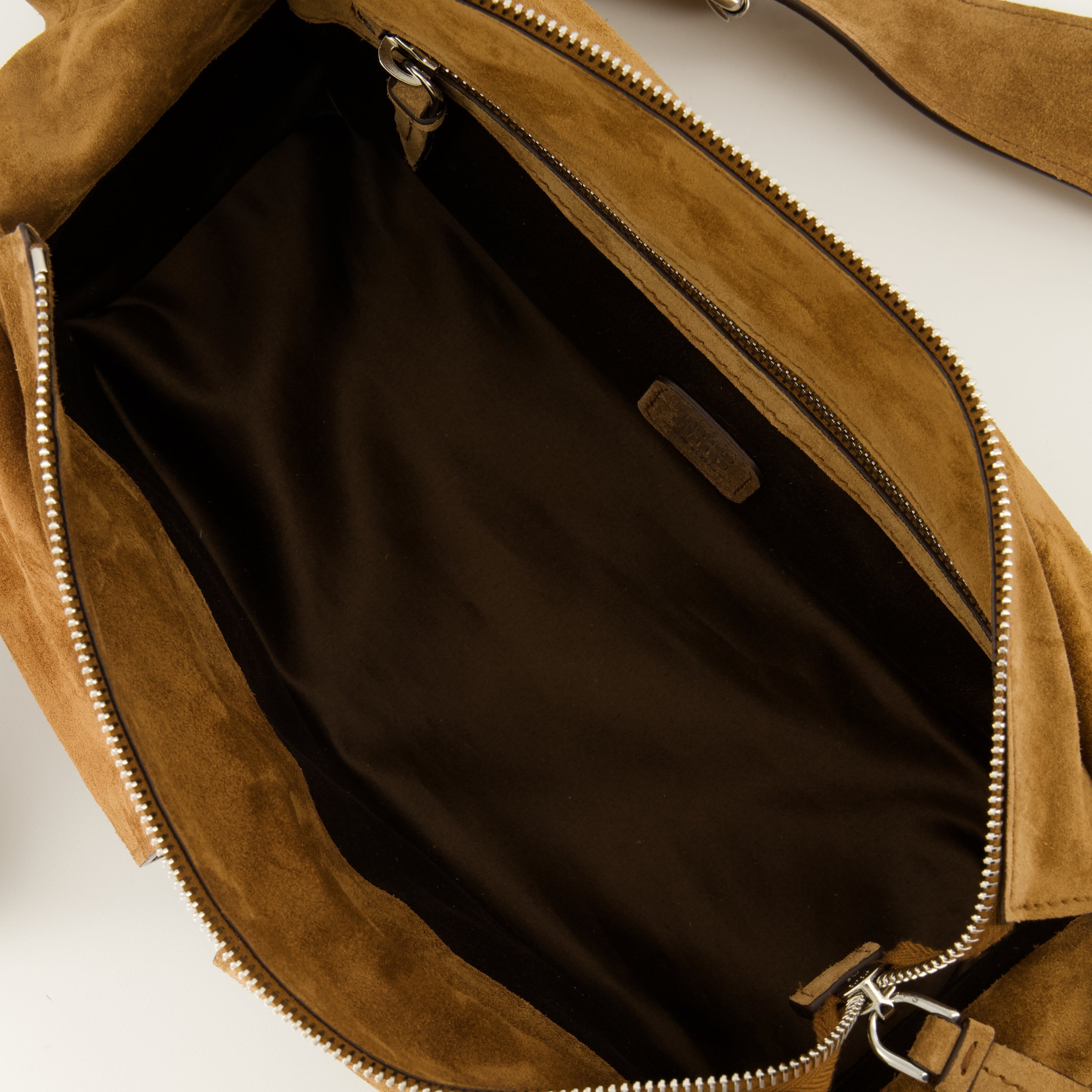 Brown Suede Bag