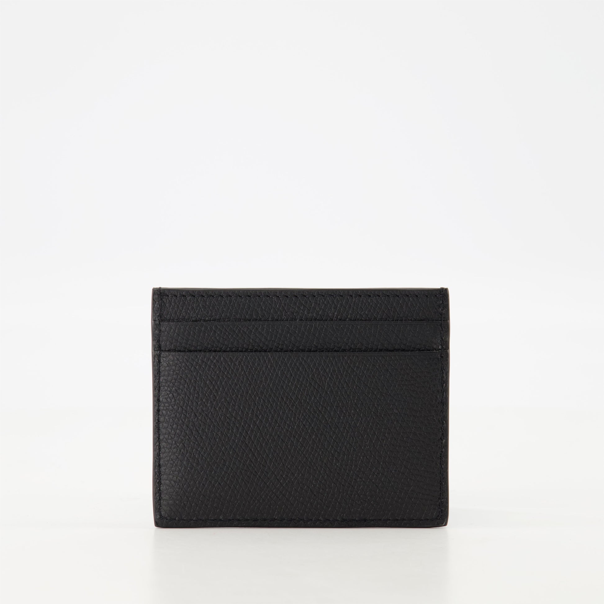 VLogo Signature, card holder, black leather, Valentino, men accessories