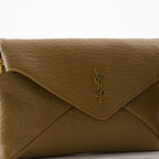 Saint Laurent Cassandre, luxury pouch, lambskin leather bag, elegant accessory, designer handbags