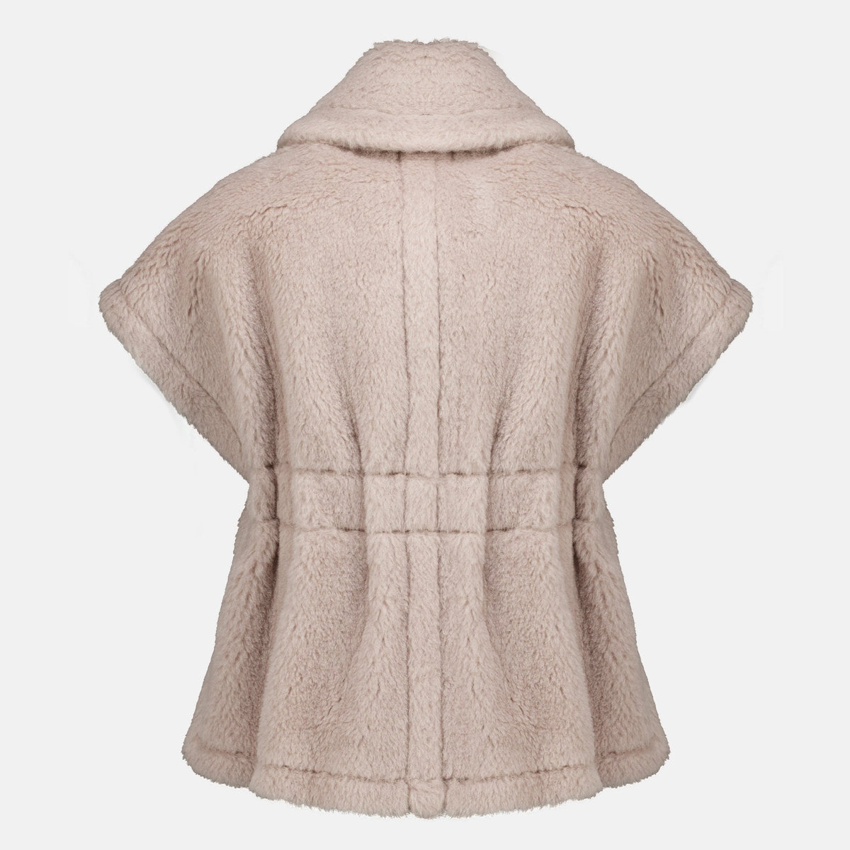 Beige Teddy Cape