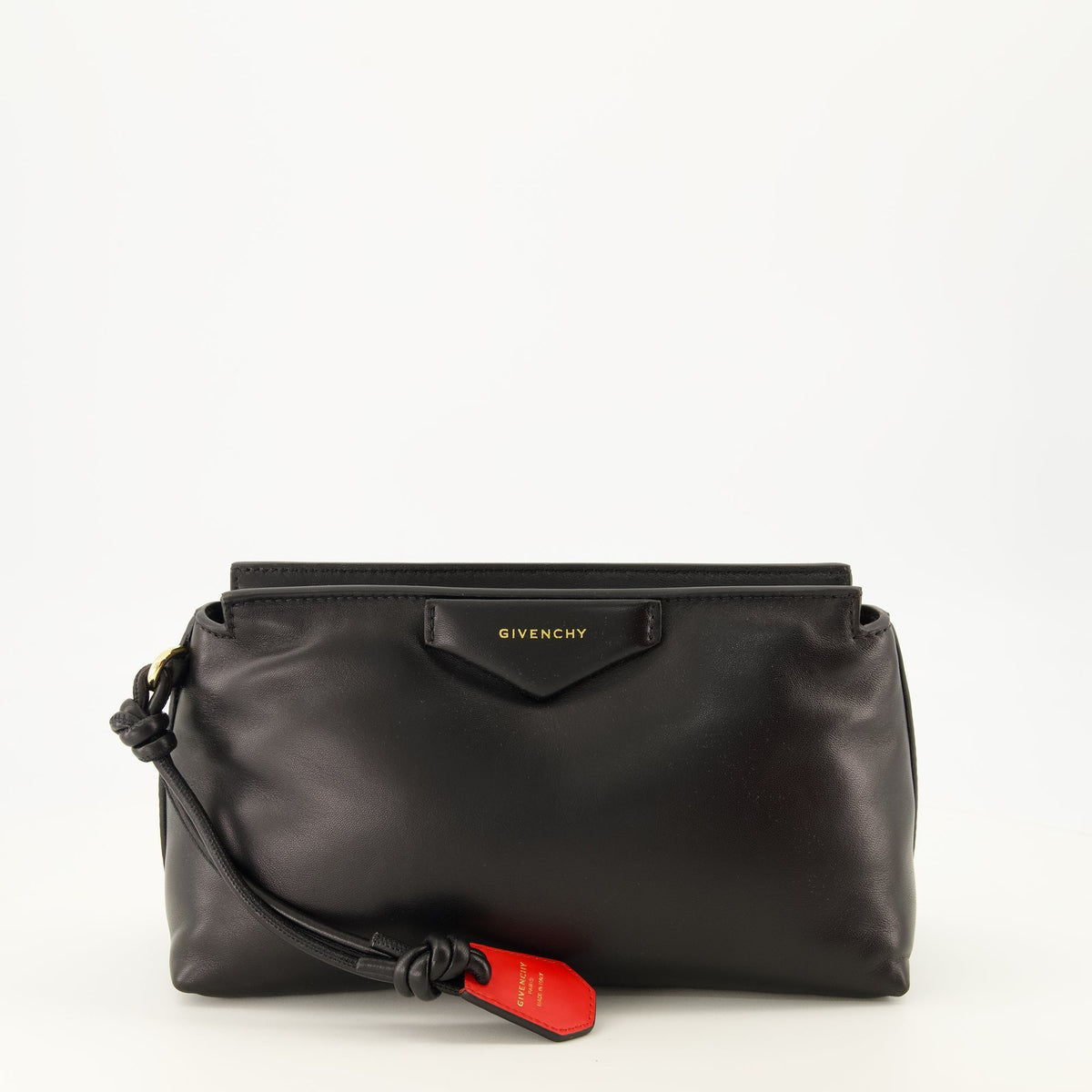 Antigona Bomber Leather Pouch