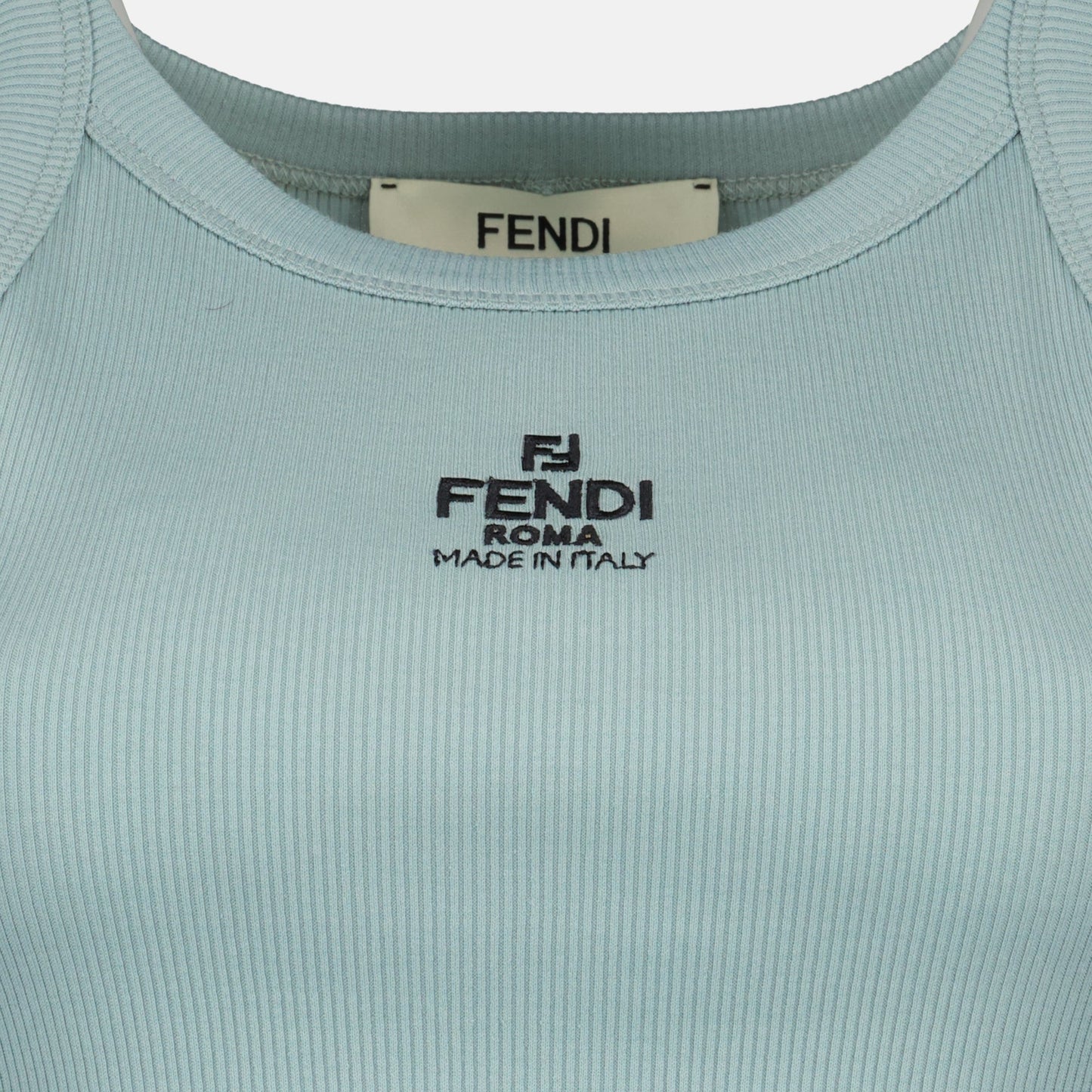 Fendi, Mesh Tank Top, Spring-Summer 2024, Luxury Fashion, Women's Top