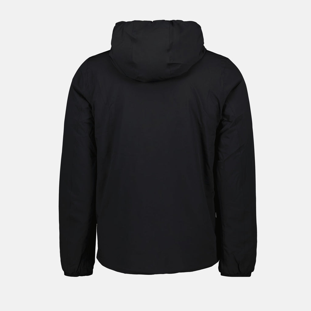 reversible jacket, black khaki jacket, K-Way jacket, waterproof jacket, men's fashion