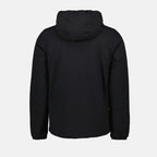 reversible jacket, black khaki jacket, K-Way jacket, waterproof jacket, men's fashion