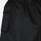 Re-Nylon skirt, Prada clothing, flared skirt, sustainable fashion, eco-friendly textile