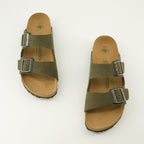 Image of Arizona Birko-Flor Sandals by Birkenstock for Men - Season Autumn-Winter 2025 - Top View Pair