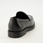 Imagen de mocasines de cuero negro de Tod's para hombres - Temporada Otoño - Invierno 2025 - Vista trasera