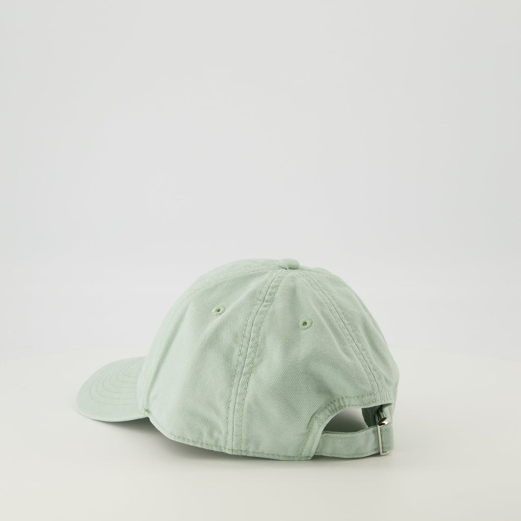 Imagen de la gorra verde numérica de Mm6 para hombres - Temporada Primavera-Verano 2026 - Vista de detalle 1