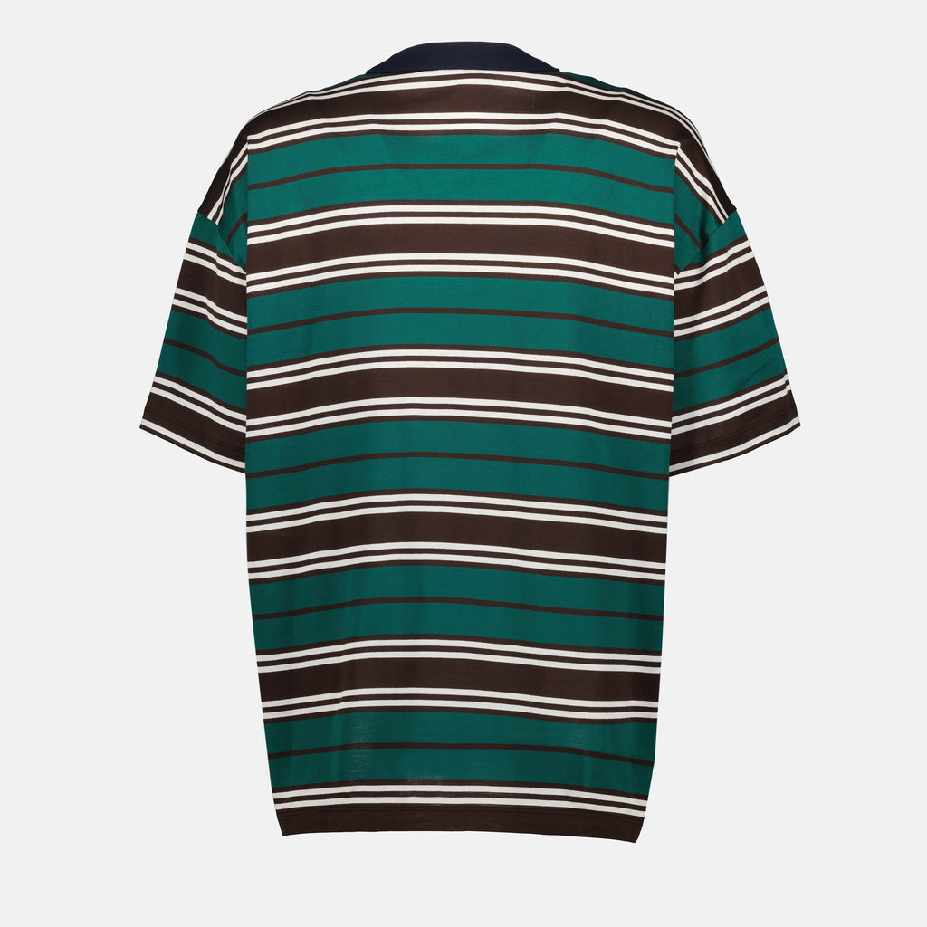 striped t-shirt, casual wear, Prada, cotton t-shirt, Spring-Summer collection