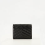 Image of Cassandre Wallet by Saint Laurent for Women - Season Autumn-Winter 2025 - Back View