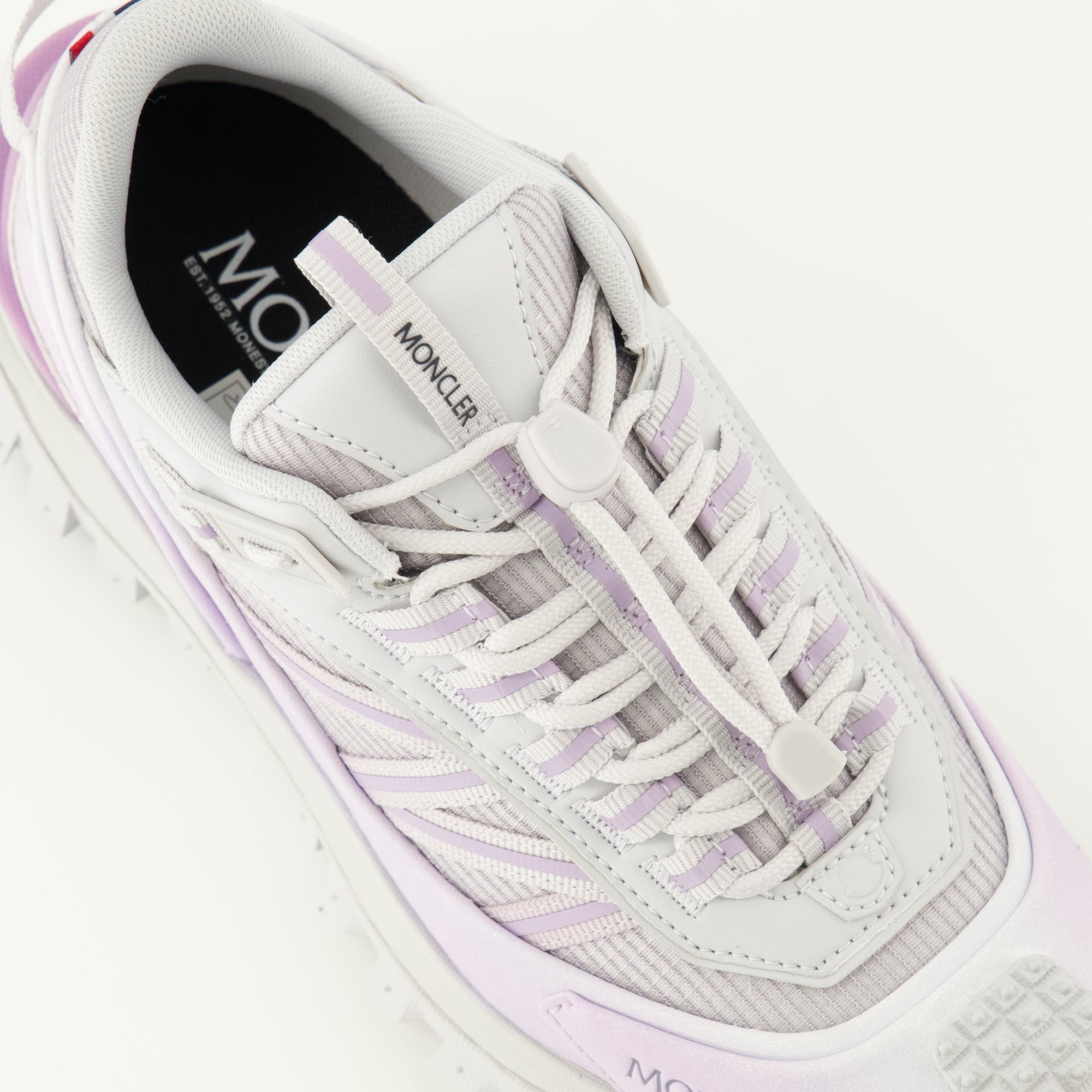 MONCLER スニーカー ホワイト パープル Trailgrip Sneakers - Moncler - Women | WE IN STYLE