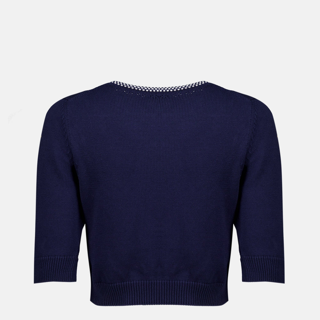 Kurzer Cardigan aus Baumwolle