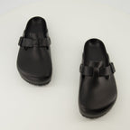 Birkenstock Boston Mules, EVA slip-on shoes, adjustable mules, black mules, comfortable footwear