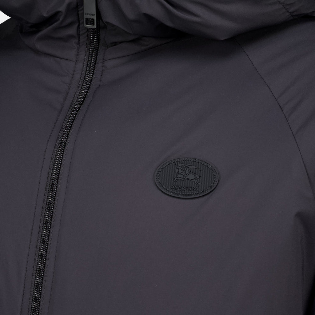 Chaqueta Dunwich de nailon negro