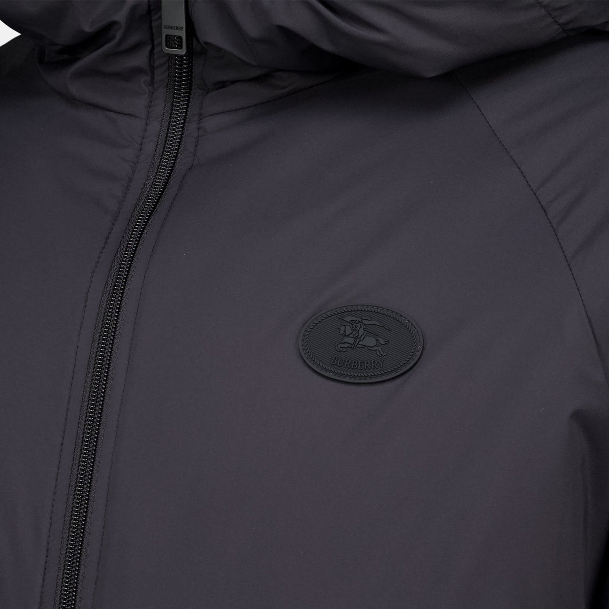 Giacca Dunwich in nylon nero
