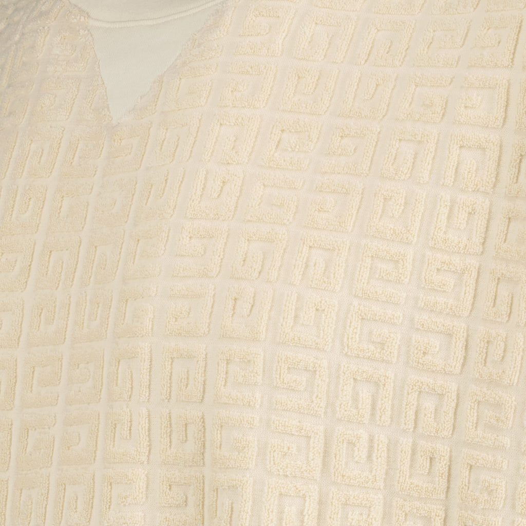 Givenchy t-shirt, luxury cotton t-shirt, beige t-shirt, 4G motif, Autumn-Winter 2024