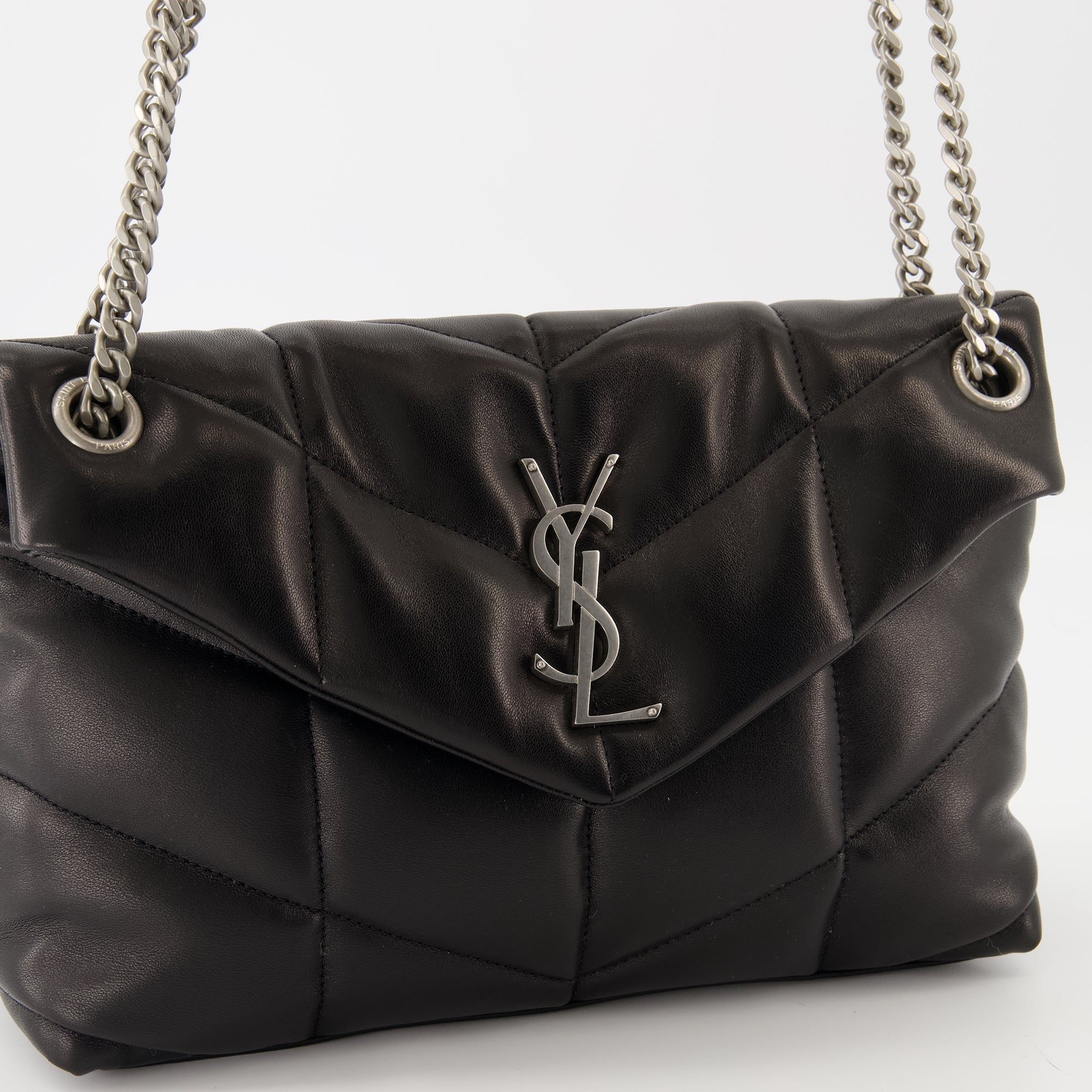 Image of Peffer small handbag by Saint Laurent for Women - Season Spring-Summer 2025 - Detail View 1