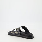 Dior sandals, Aqua Oblique, men's sandals, designer footwear, luxury sandals