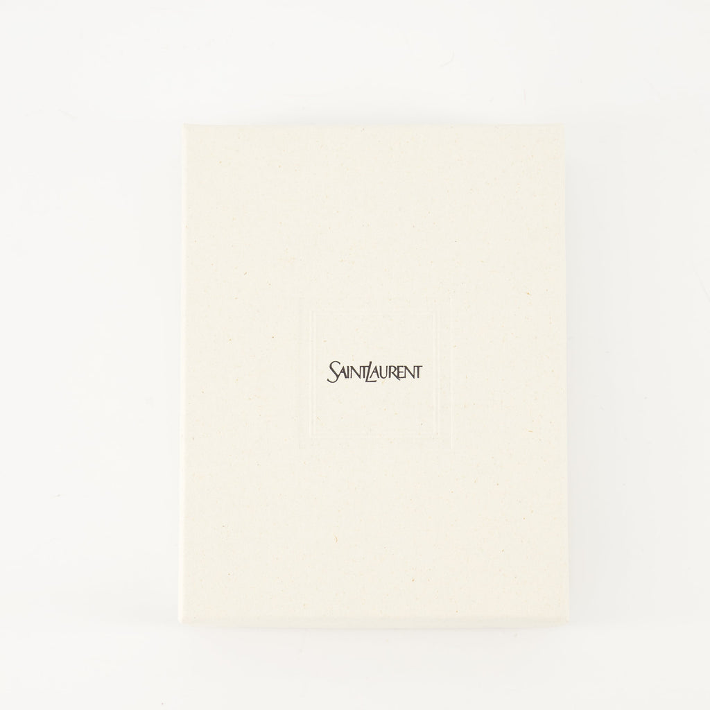 Cassandre card holder, Saint Laurent card holder, grained calfskin, luxury accessories, premium card holder