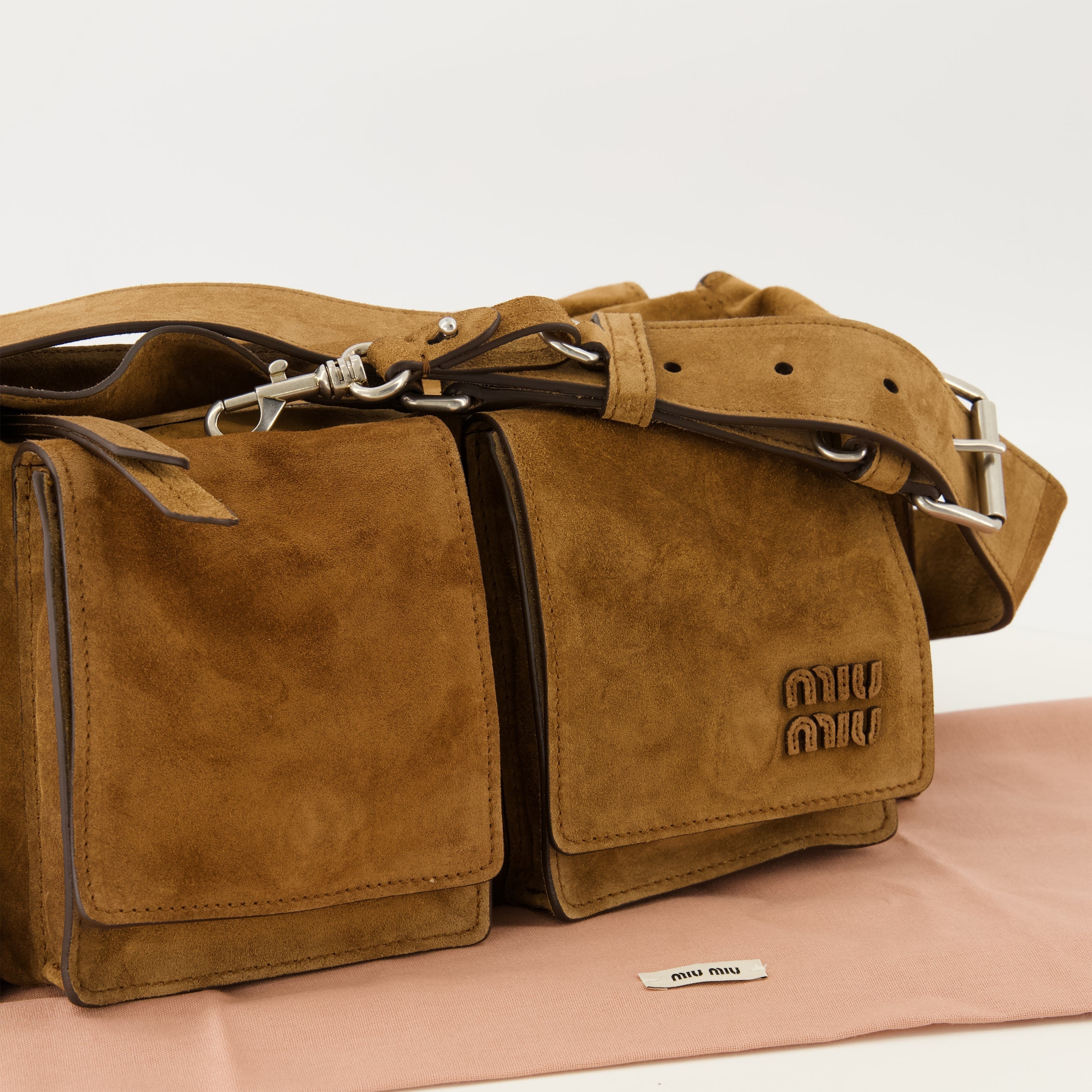 Brown Suede Bag