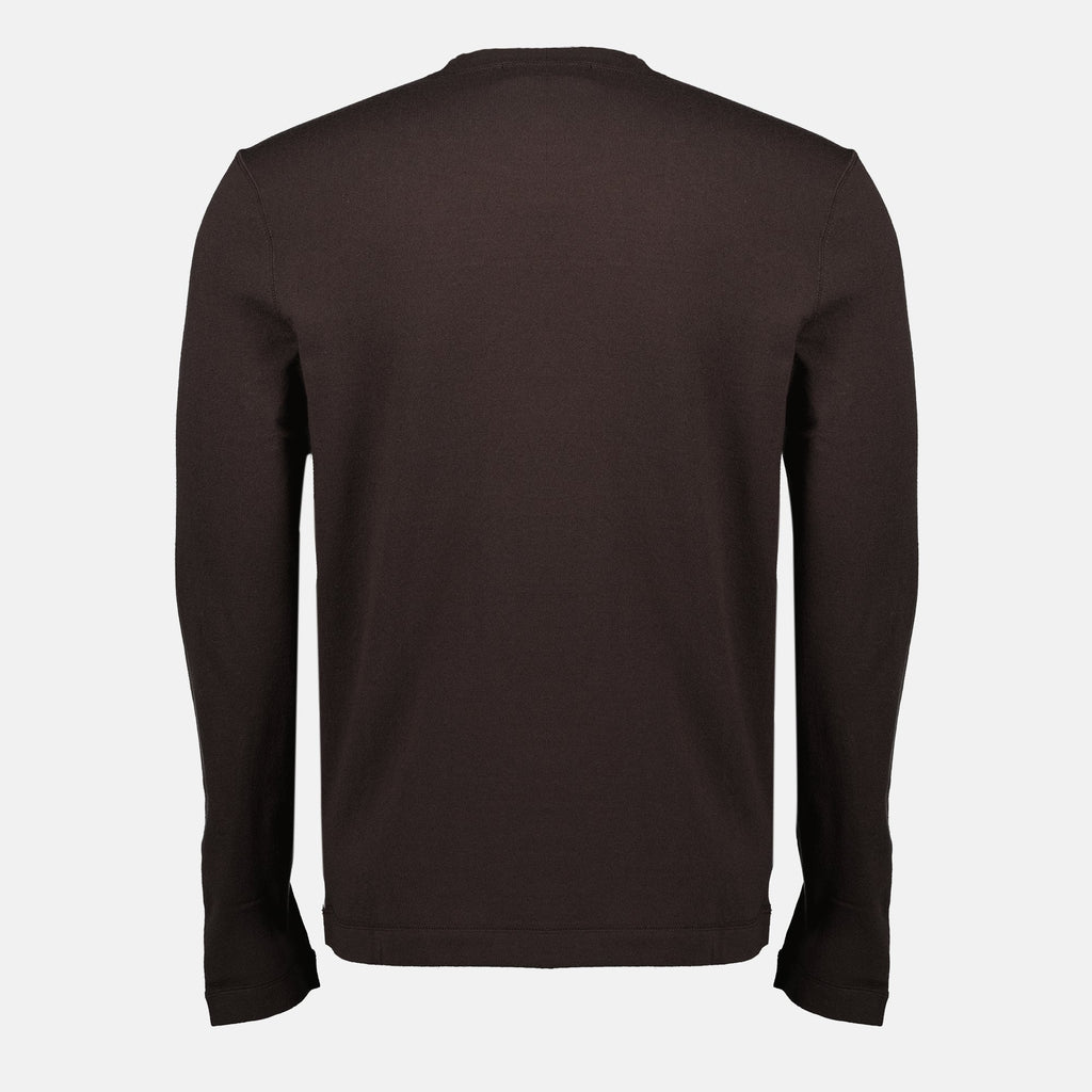 brown long sleeve t shirt officine generale men 15618305327484