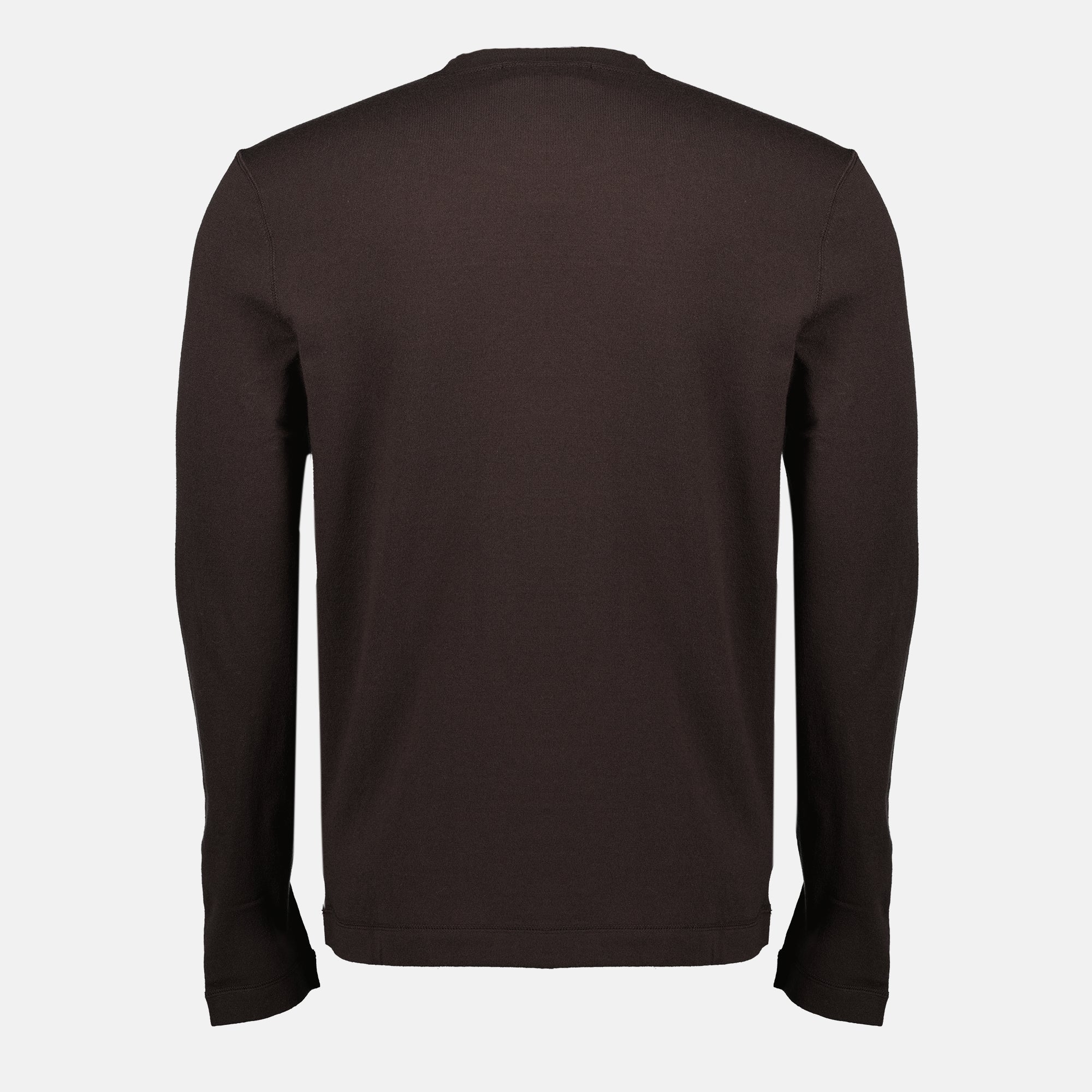 brown long sleeve t shirt officine generale men 15618305327484