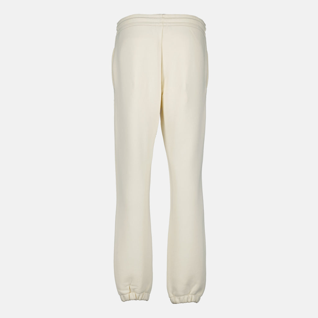 Image of White Sweatpants by Moncler for Women - Season Autumn-Winter 2025 - Detail View 2