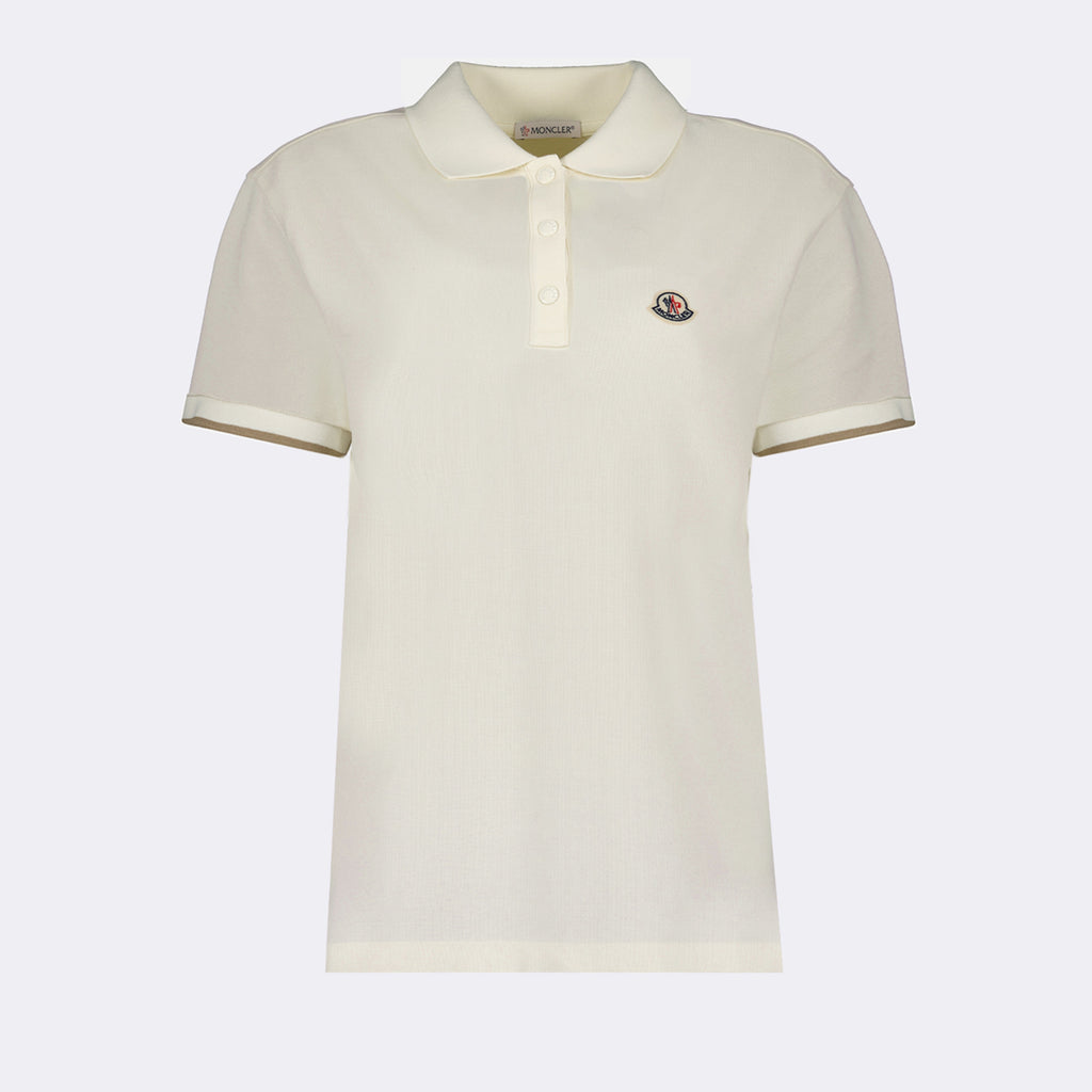 Moncler, piqué polo, logo apparel, premium cotton, classic fit