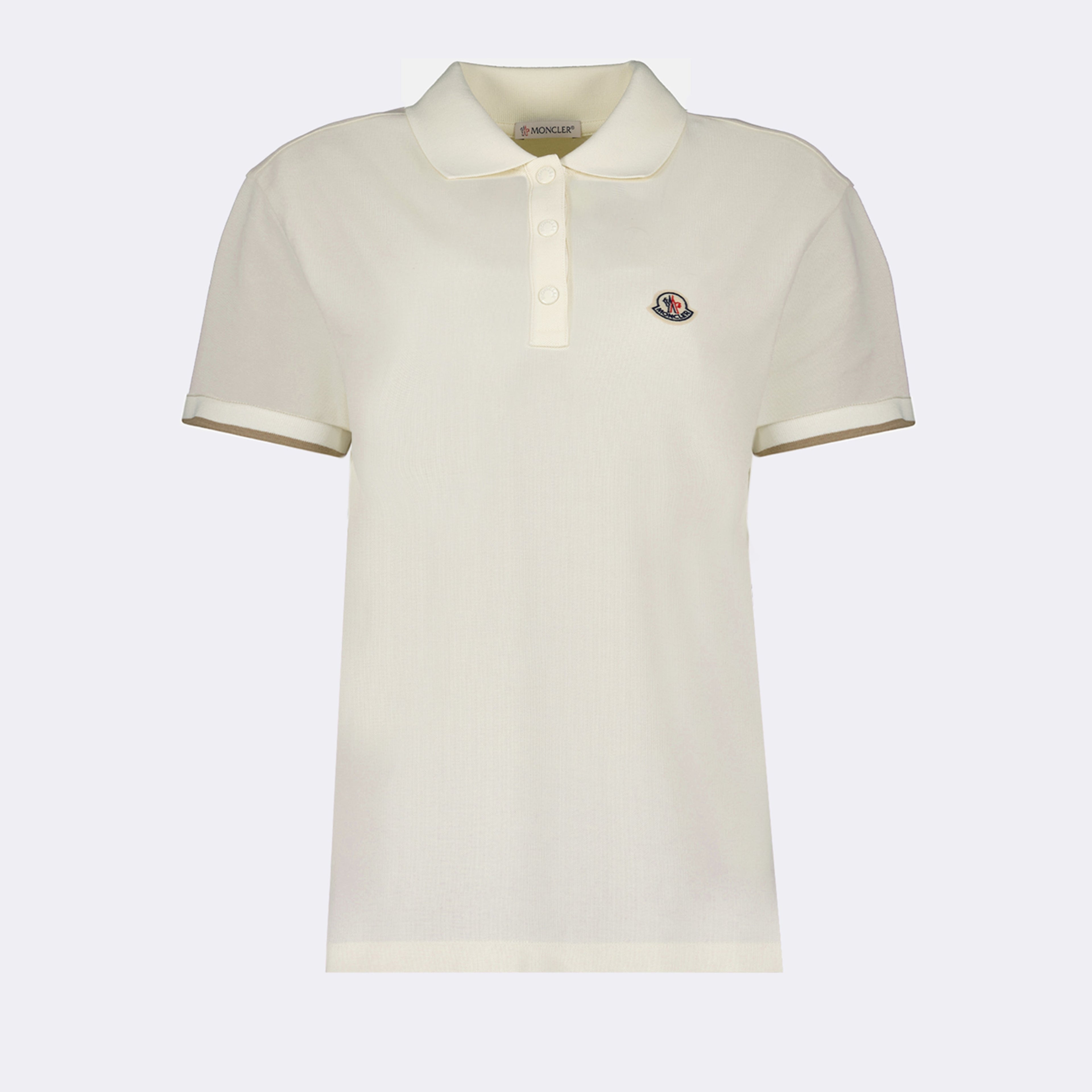 Moncler, piqué polo, logo apparel, premium cotton, classic fit