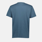 embroidered t-shirt, Dior t-shirt, cotton t-shirt, men's fashion, blue t-shirt