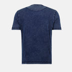 Bild eines blauen T-Shirts von Diesel für Männer - Saison Frühling-Sommer 2025 - Produktdetailansicht 1