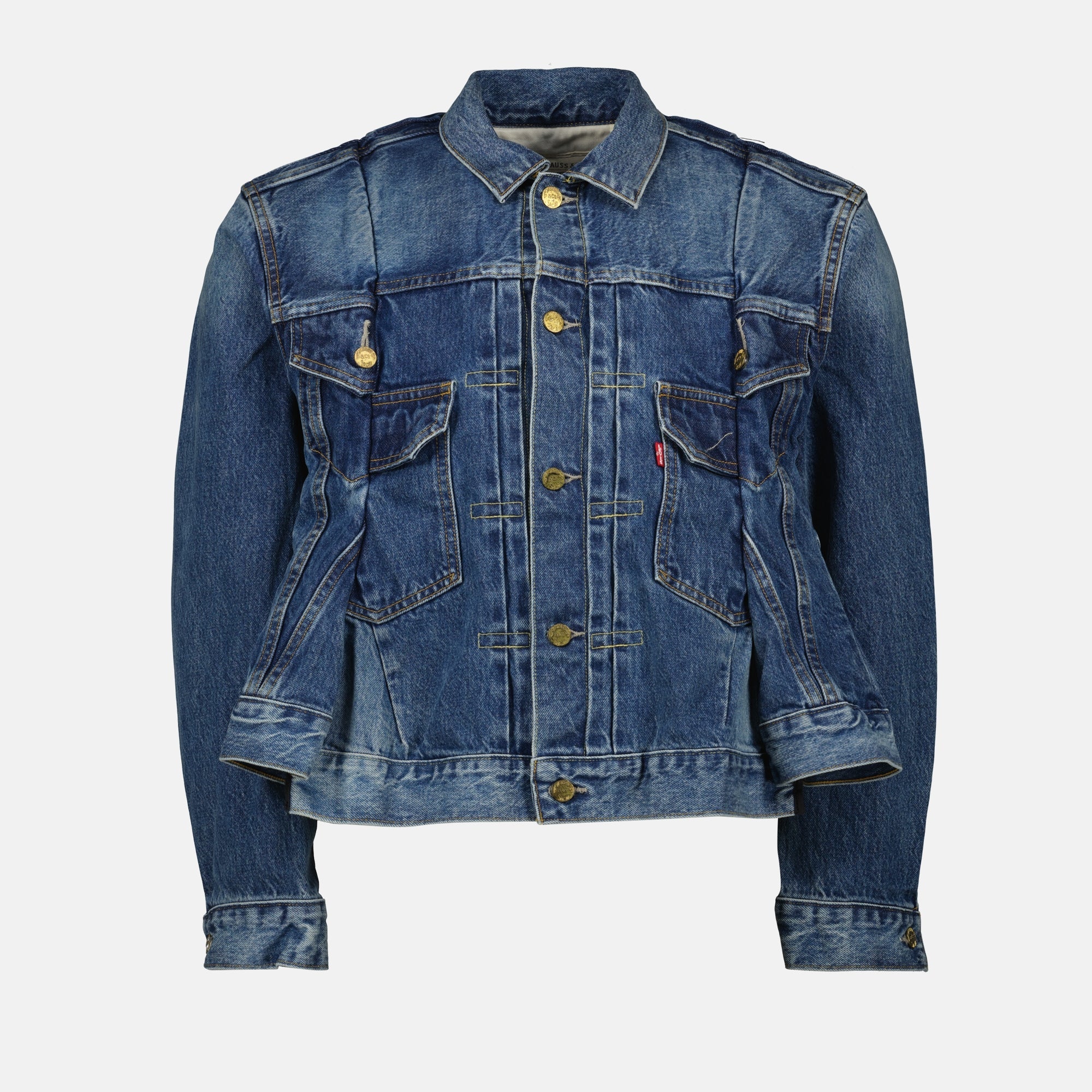 denim jacket sacai x levis sacai men 15434474946940