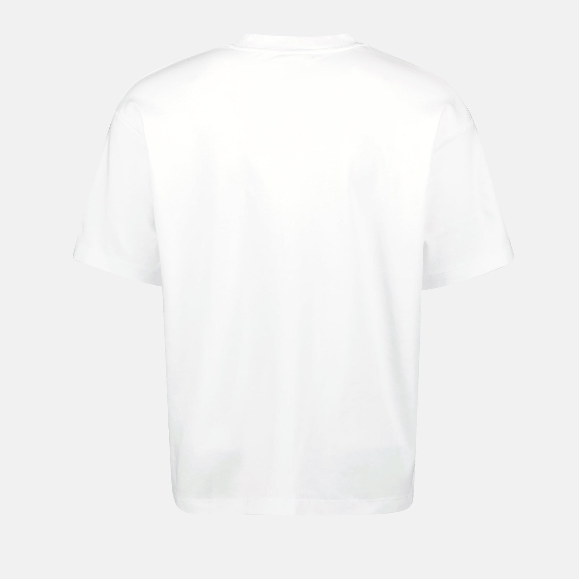 White T-Shirt, Cotton T-Shirt, Drôle de Monsieur, Slogan T-Shirt, Spring-Summer Collection