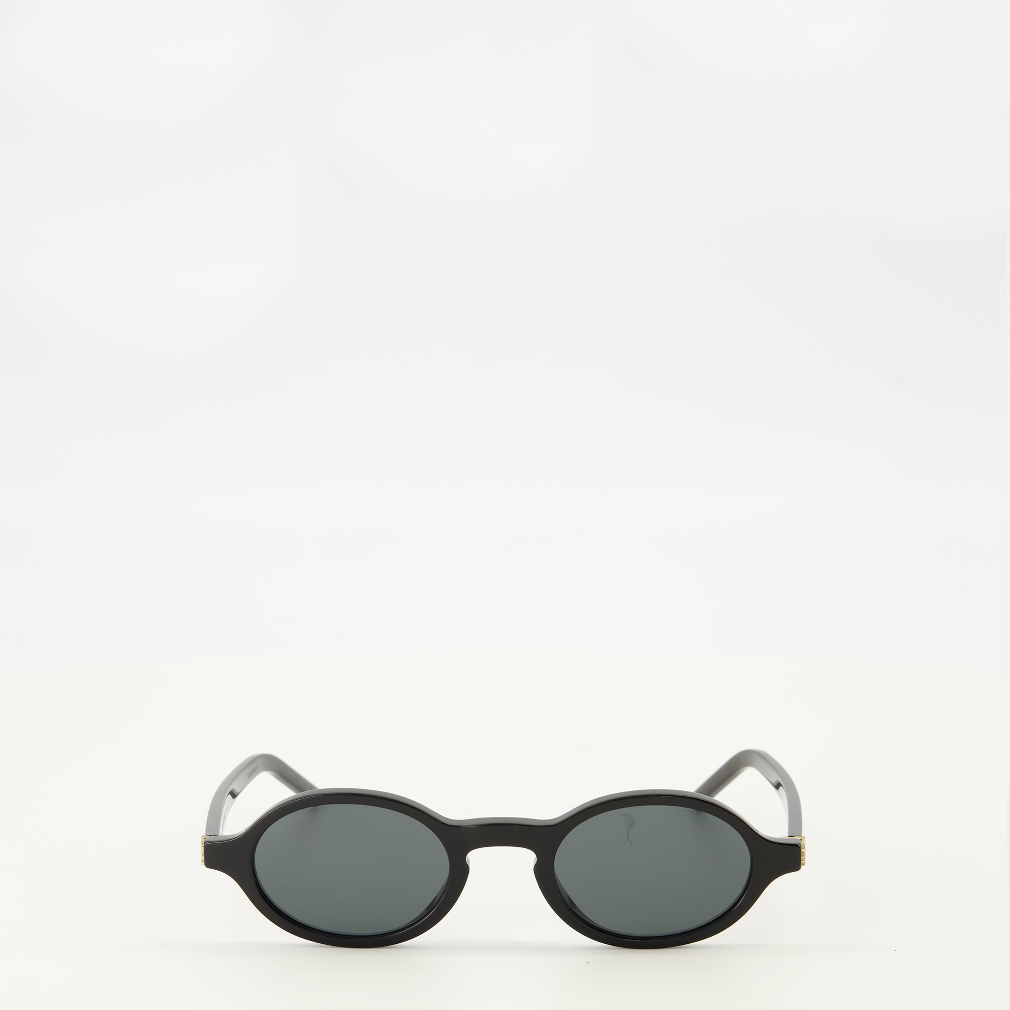 Image of SL M161 Black Sunglasses by Saint Laurent for Unisex - Season Spring-Summer 2026 - Front View