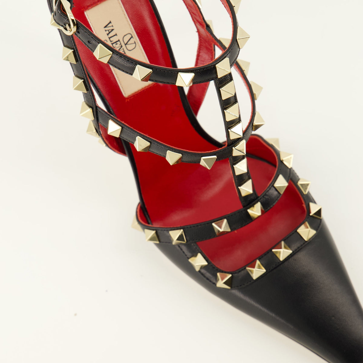 Rockstud Pointed-Toe Pumps
