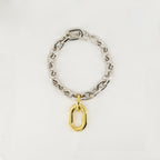 gold necklace, silver necklace, XL Link Necklace, Rabanne jewelry, statement jewelry