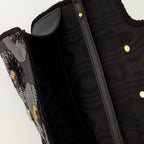 Image of Black Sequin Bag by Valentino Garavani for Women - Season Autumn-Winter 2025 - Detail View 2