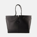 Immagine del Le Sac Di Bag Folio nero di Tod's per donne - Stagione Autunno-Inverno 2025 - Vista Frontale