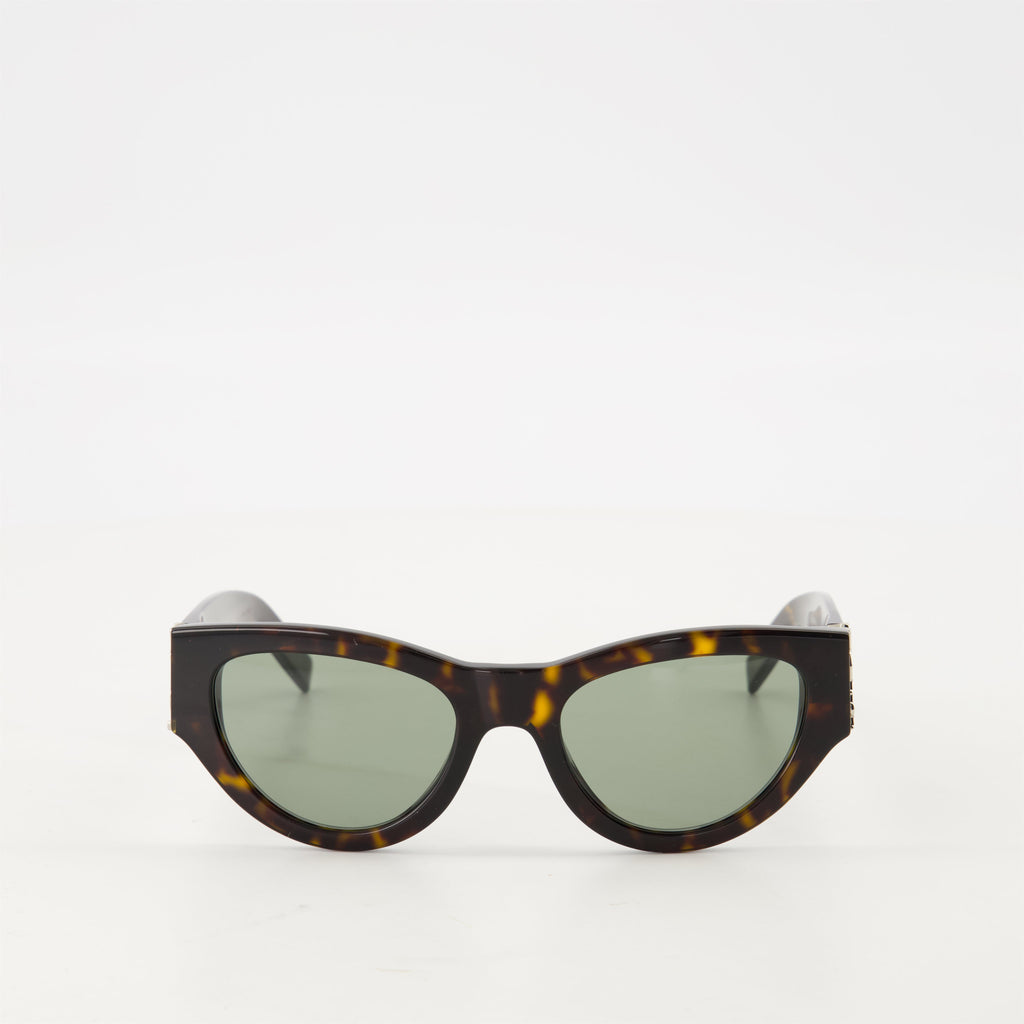 Imagen de las gafas de sol de carey SL M94 de Saint Laurent para unisex - Temporada Primavera-Verano 2025 - Vista frontal