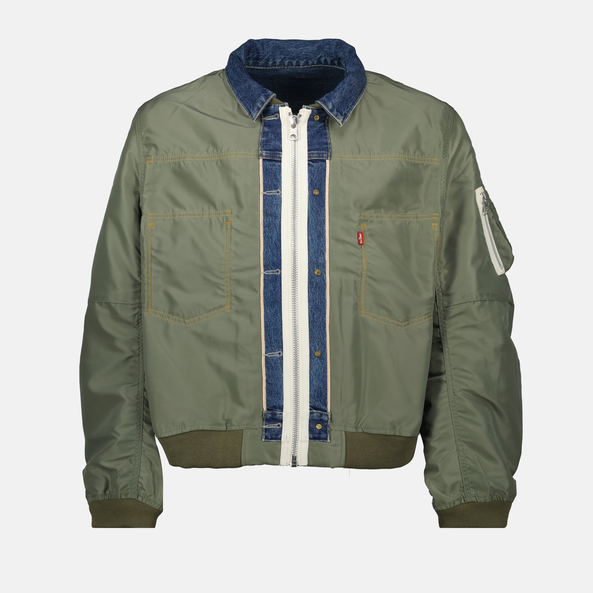 reversible jacket sacai x levis sacai men 15434351280508