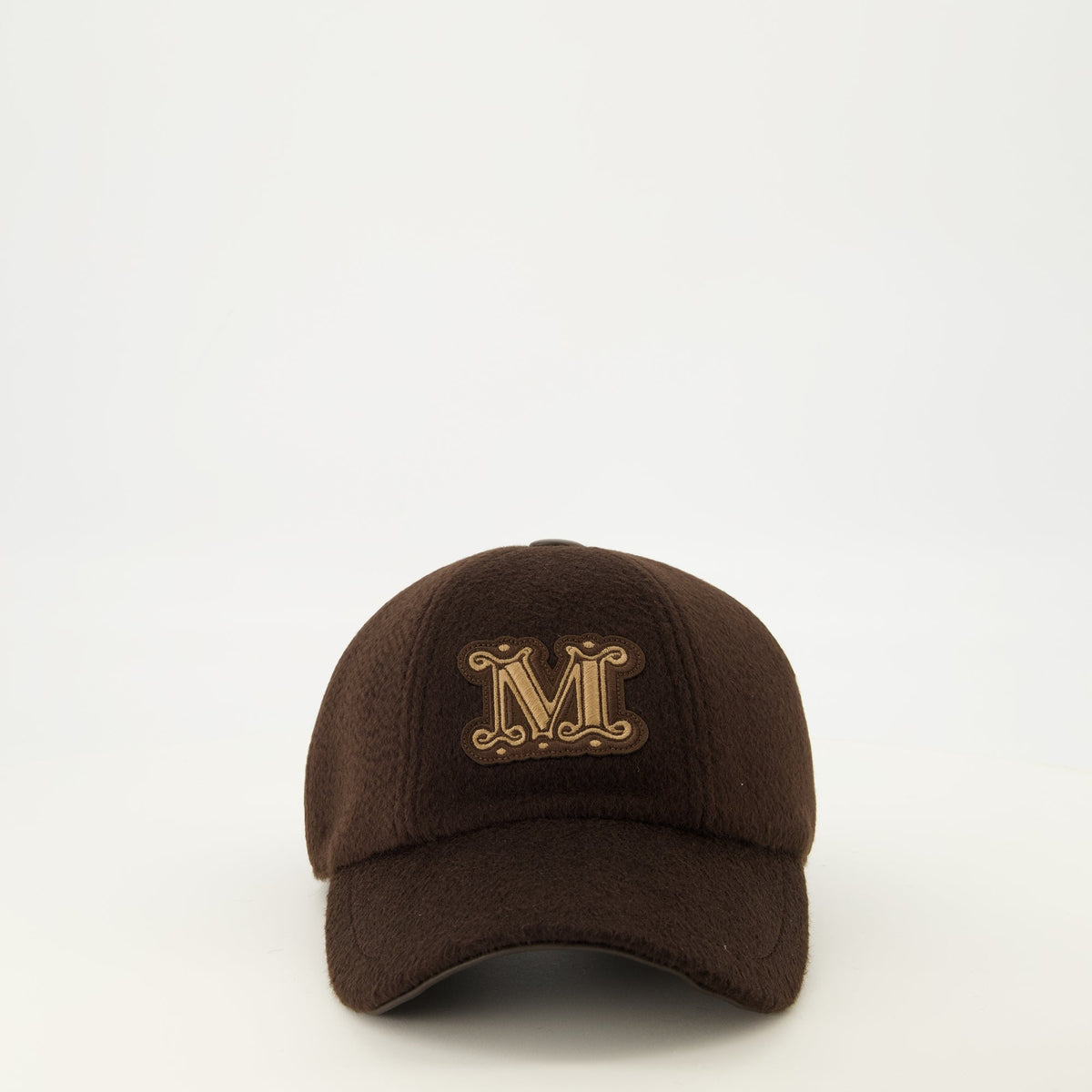 Gorra de cachemira marrón