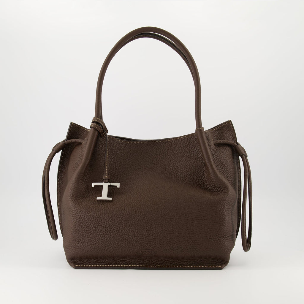 medium brown bucket bag tods women 15399552680316