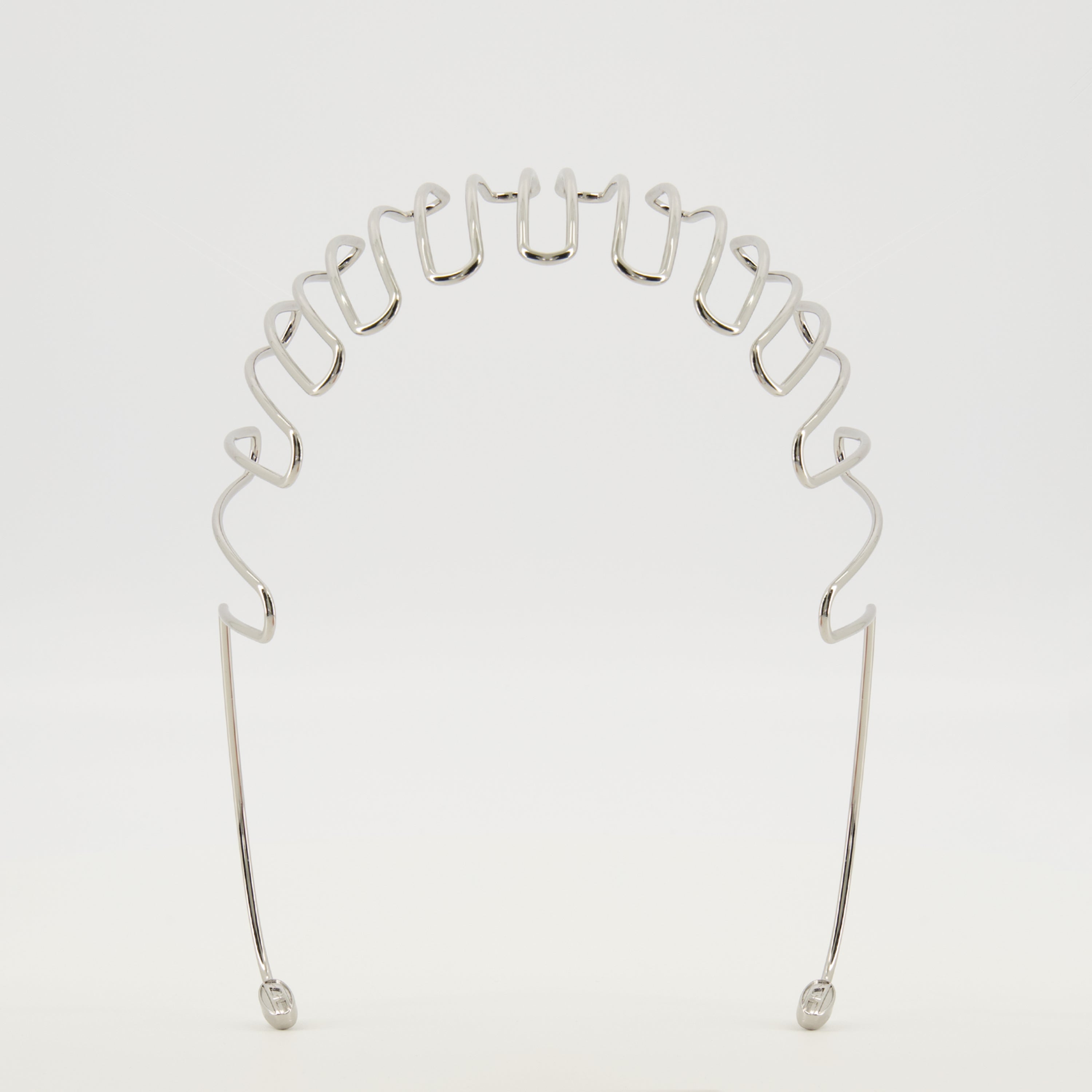 silver headband, Diesel accessories, metal hair accessory, Volt-D headband, elegant headbands