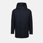 Reversible jacket, Cotton jacket, Quilted jacket, Blue jacket, Moncler jacket