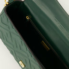 Image of Dark Green Baguette Bag by Fendi for Women - Season Autumn-Winter 2025 - Detail View 2