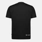 Image of Moncler Grenoble Black Logo T-Shirt by Moncler Grenoble for Men - Season Autumn-Winter 2025 - Back View