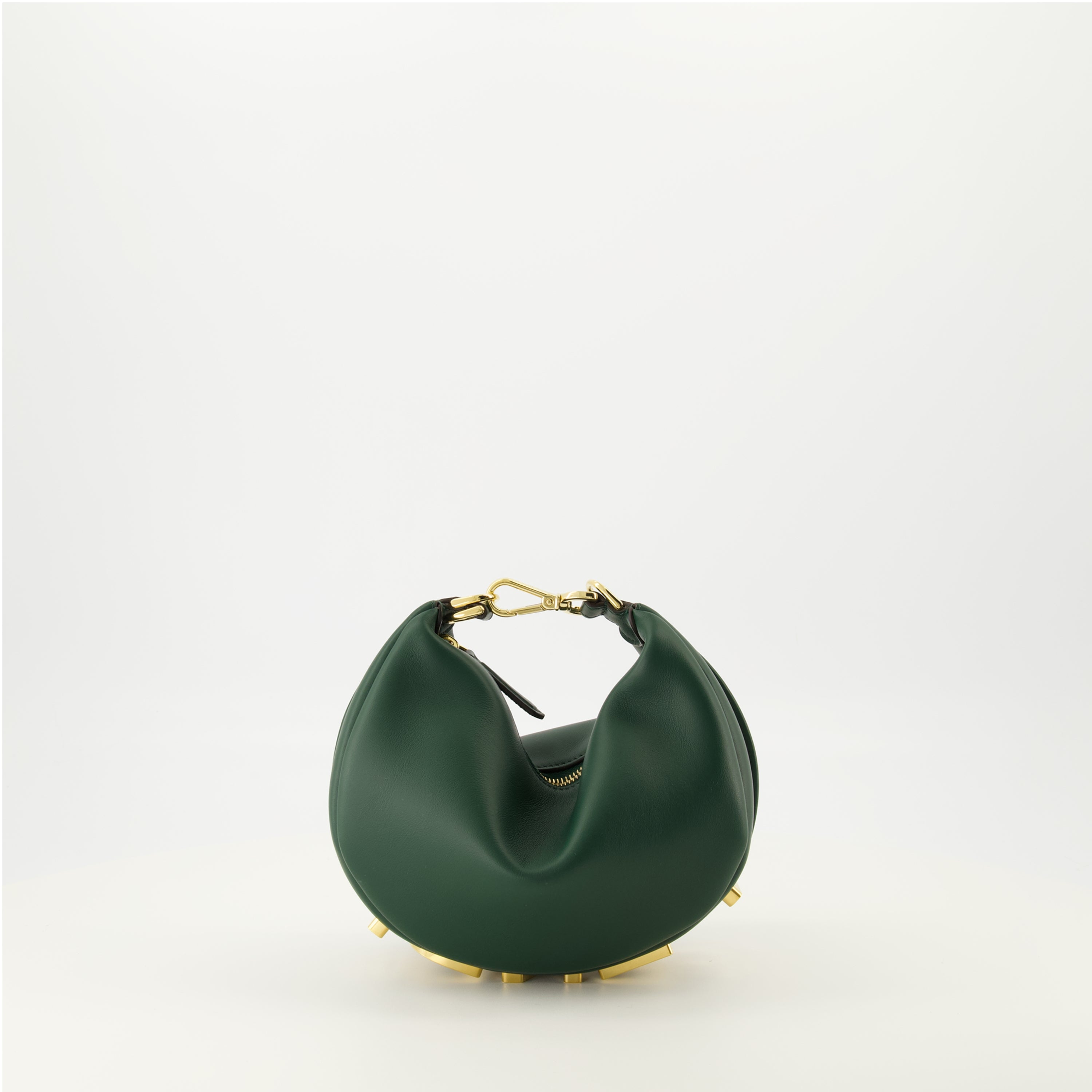 여성을 위한 펜디 Fendigraphy 미니 핸드백 이미지 - 2025년 가을-겨울 시즌 - 뒷면 보기