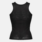 Sort Lin Tanktop
