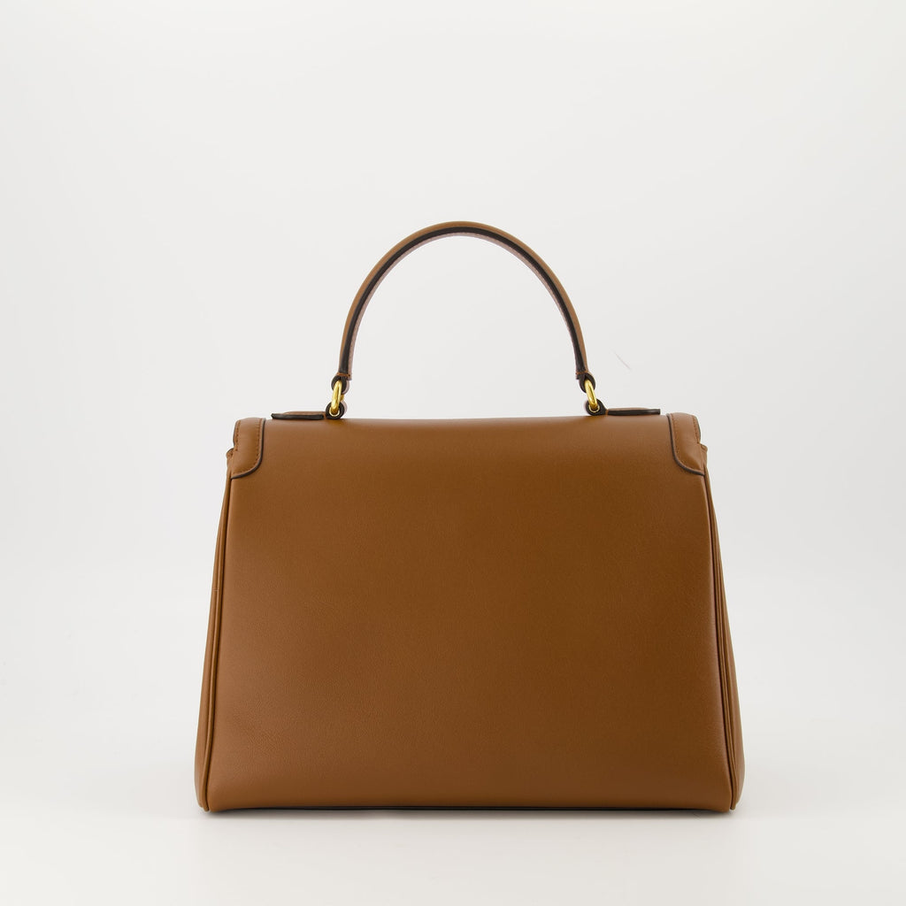 Valentino bag, brown leather bag, designer accessories, fashion handbag, luxury handbag