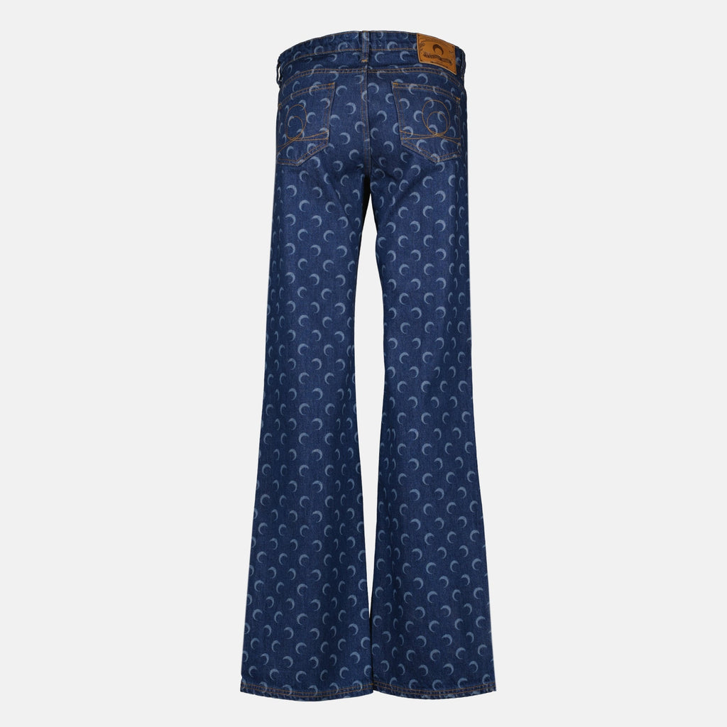 Jean Moon aus blauem Denim